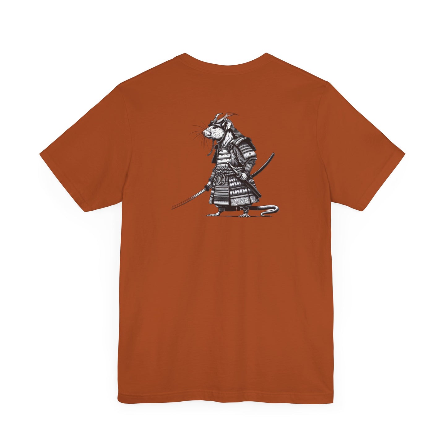 Unisex Jersey Short Sleeve Tee rat samurai DTLS logo