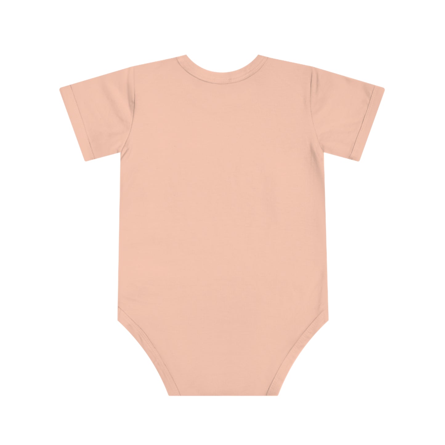 Copy of Baby Short Sleeve Bodysuit DTLS pink logo