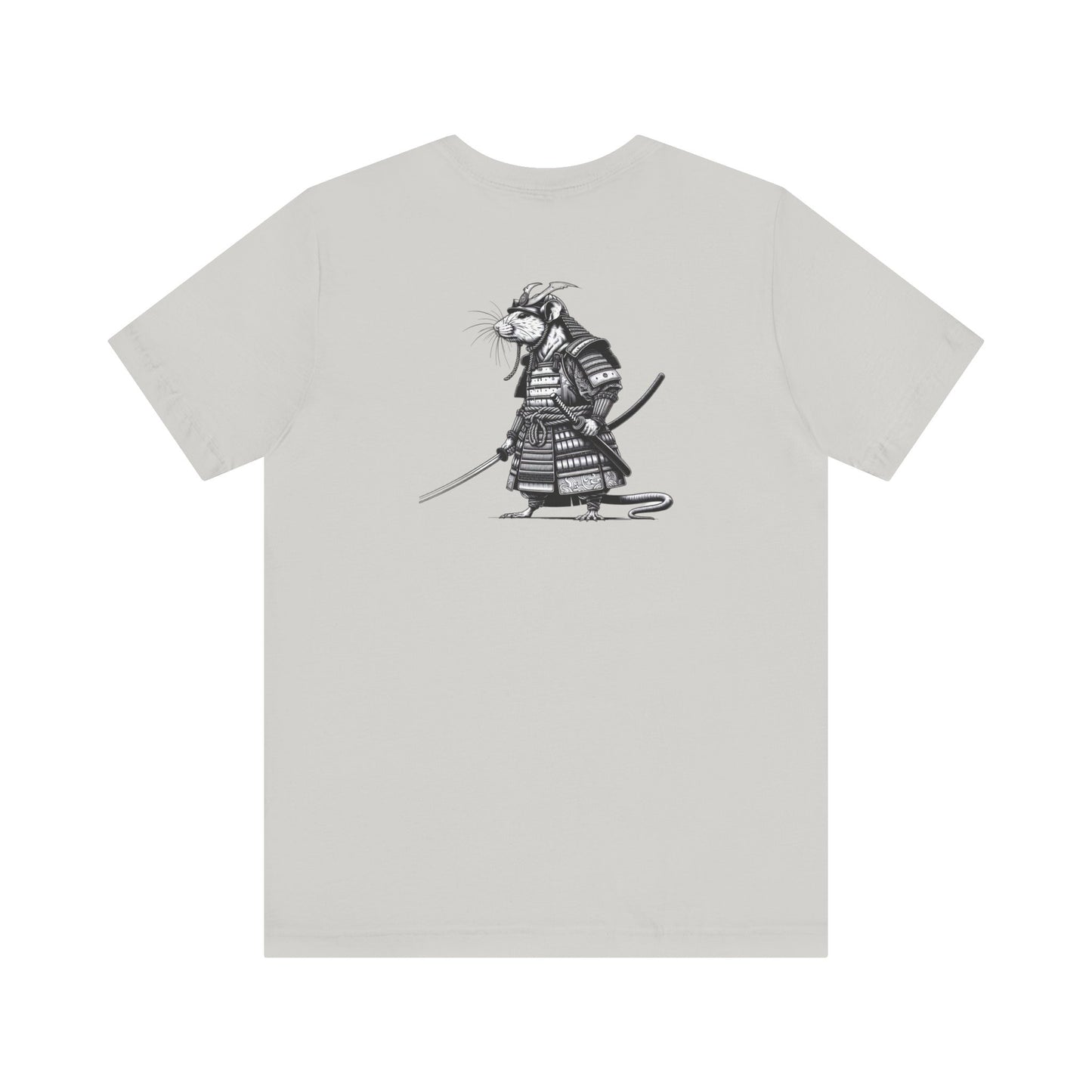 Unisex Jersey Short Sleeve Tee rat samurai DTLS logo