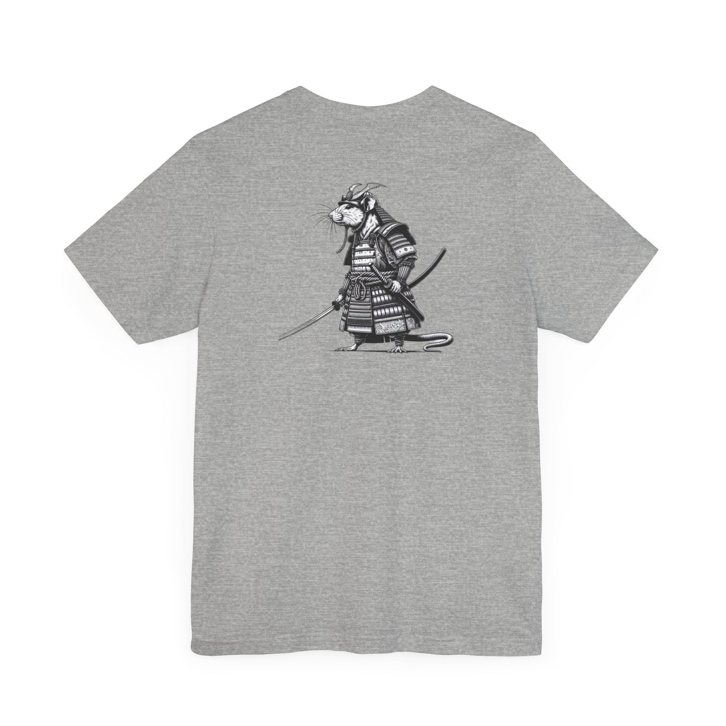 Unisex Jersey Short Sleeve Tee rat samurai DTLS logo