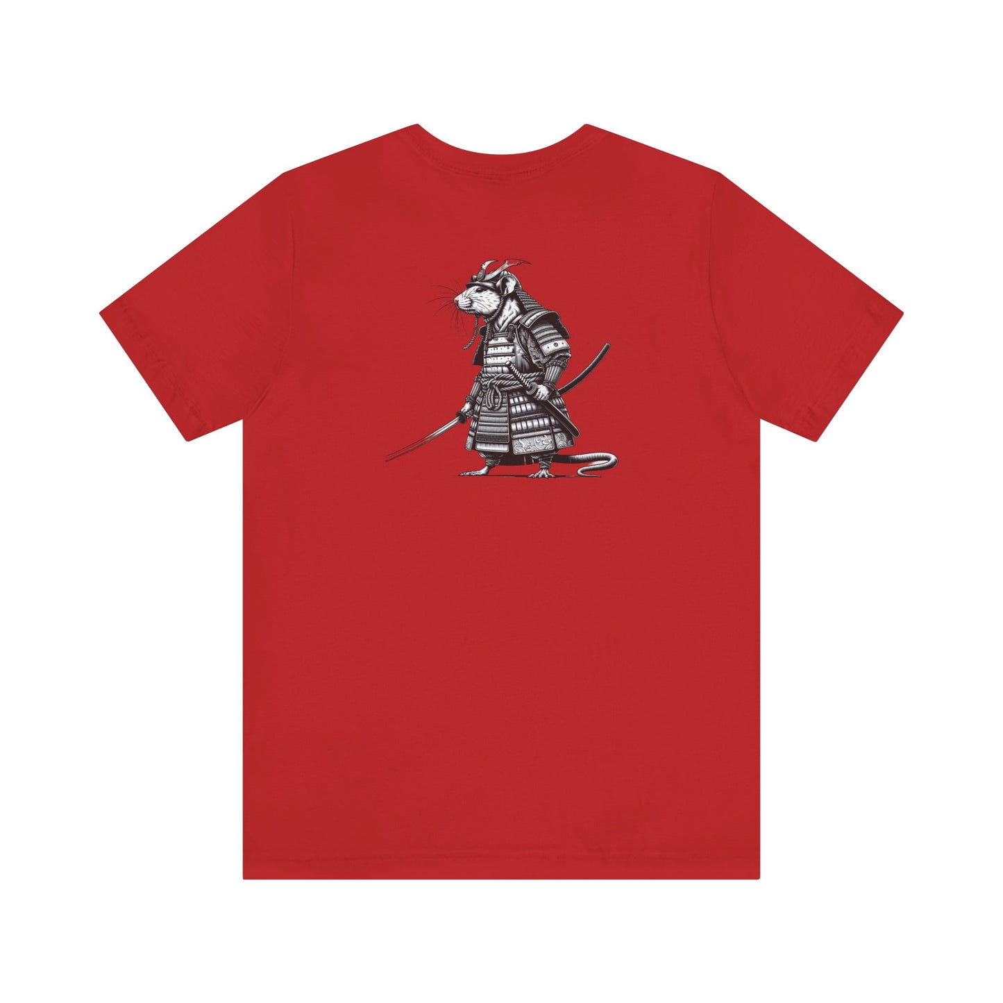 Unisex Jersey Short Sleeve Tee rat samurai DTLS logo