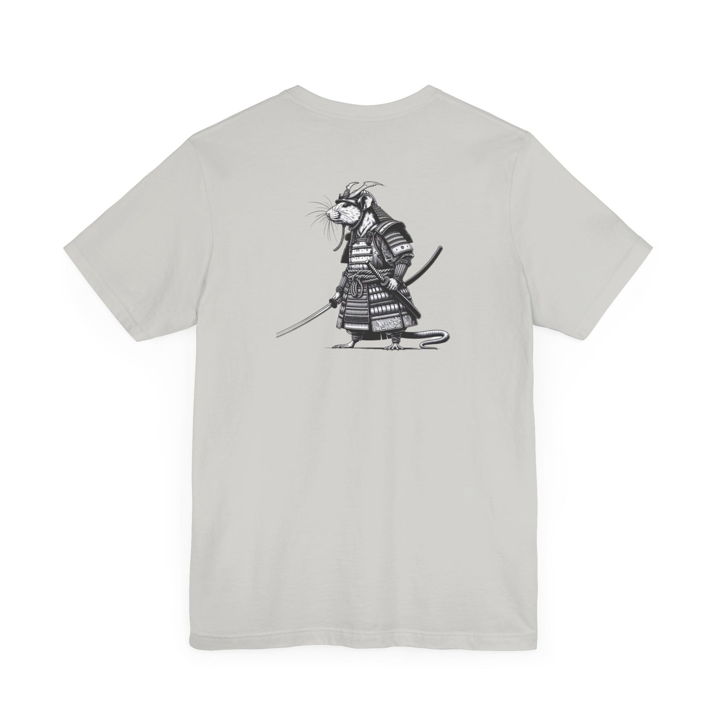 Unisex Jersey Short Sleeve Tee rat samurai DTLS logo