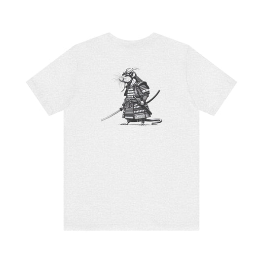 Unisex Jersey Short Sleeve Tee rat samurai DTLS logo