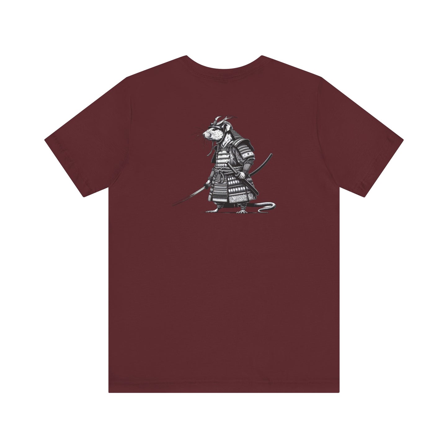 Unisex Jersey Short Sleeve Tee rat samurai DTLS logo