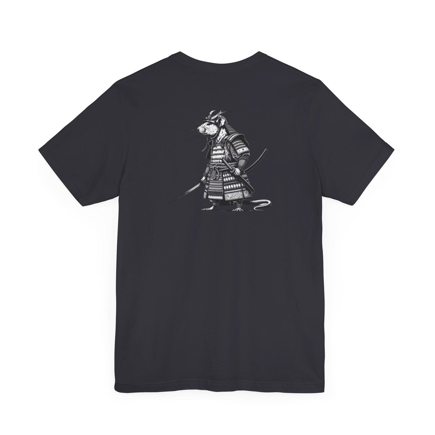 Unisex Jersey Short Sleeve Tee rat samurai DTLS logo