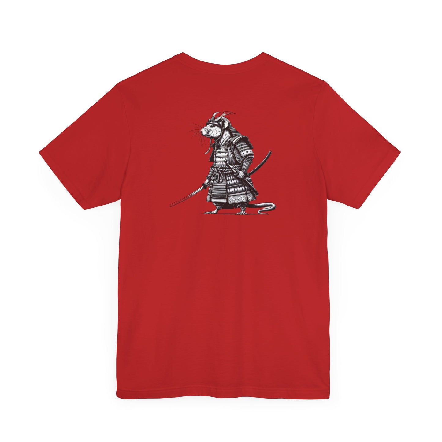 Unisex Jersey Short Sleeve Tee rat samurai DTLS logo