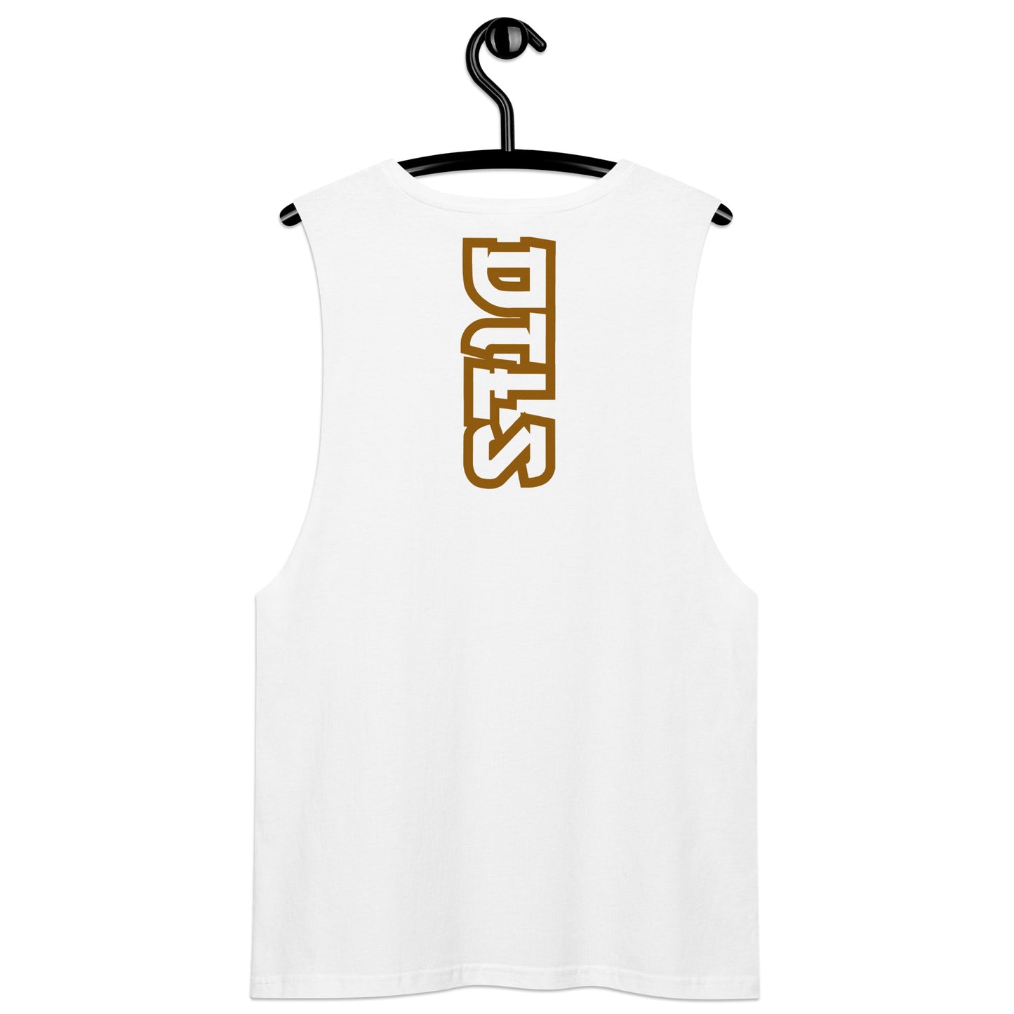 Men’s drop arm tank top embroided DTLS LOGO