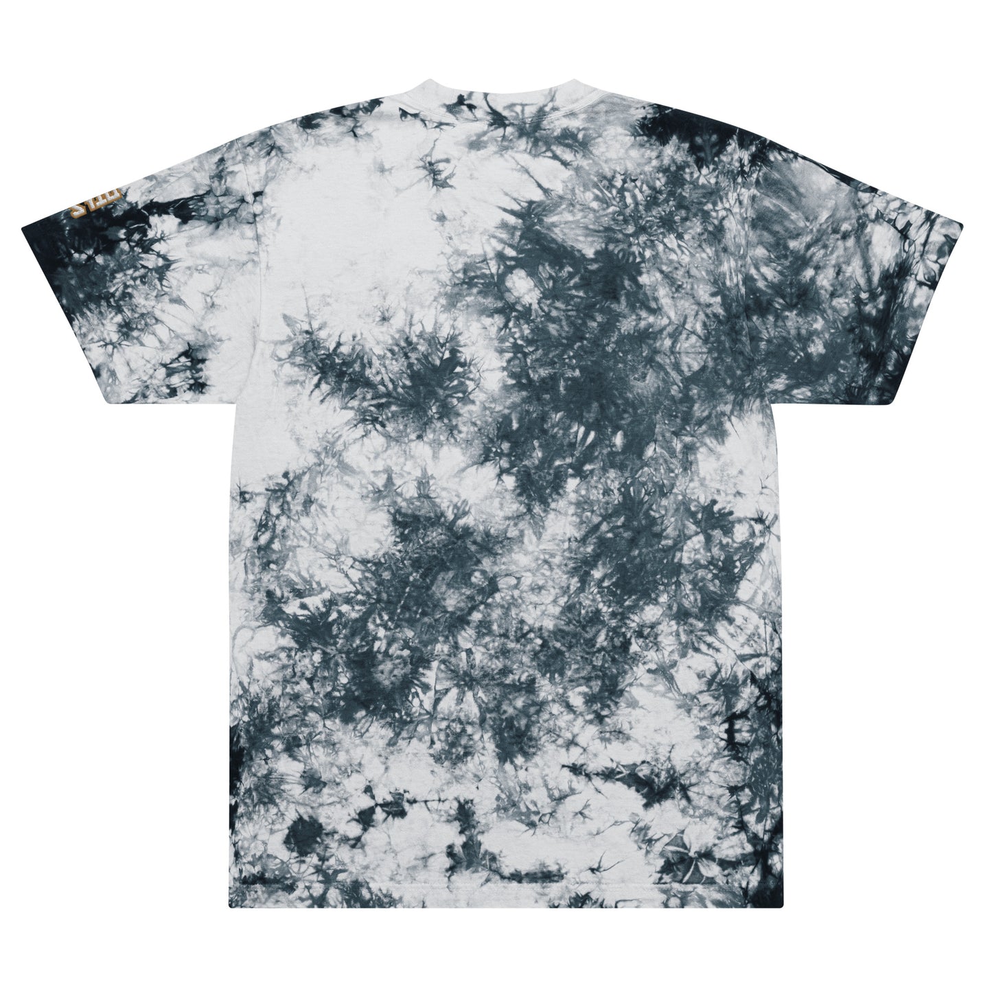 Oversized tie-dye t-shirt DTLS logo printed