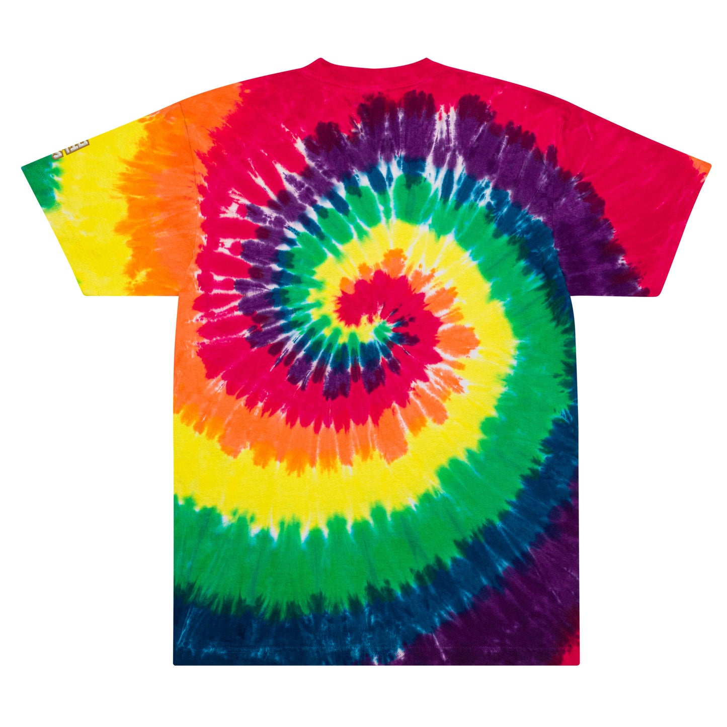 Oversized tie-dye t-shirt DTLS logo printed