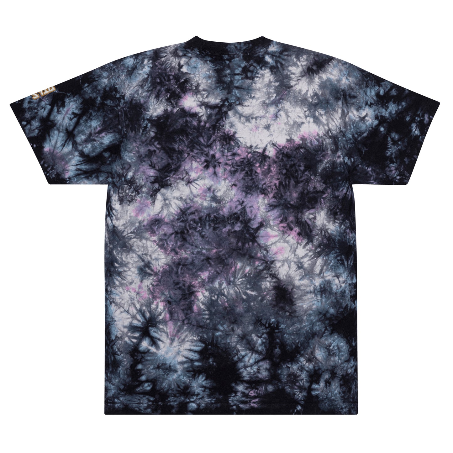 Oversized tie-dye t-shirt DTLS logo printed