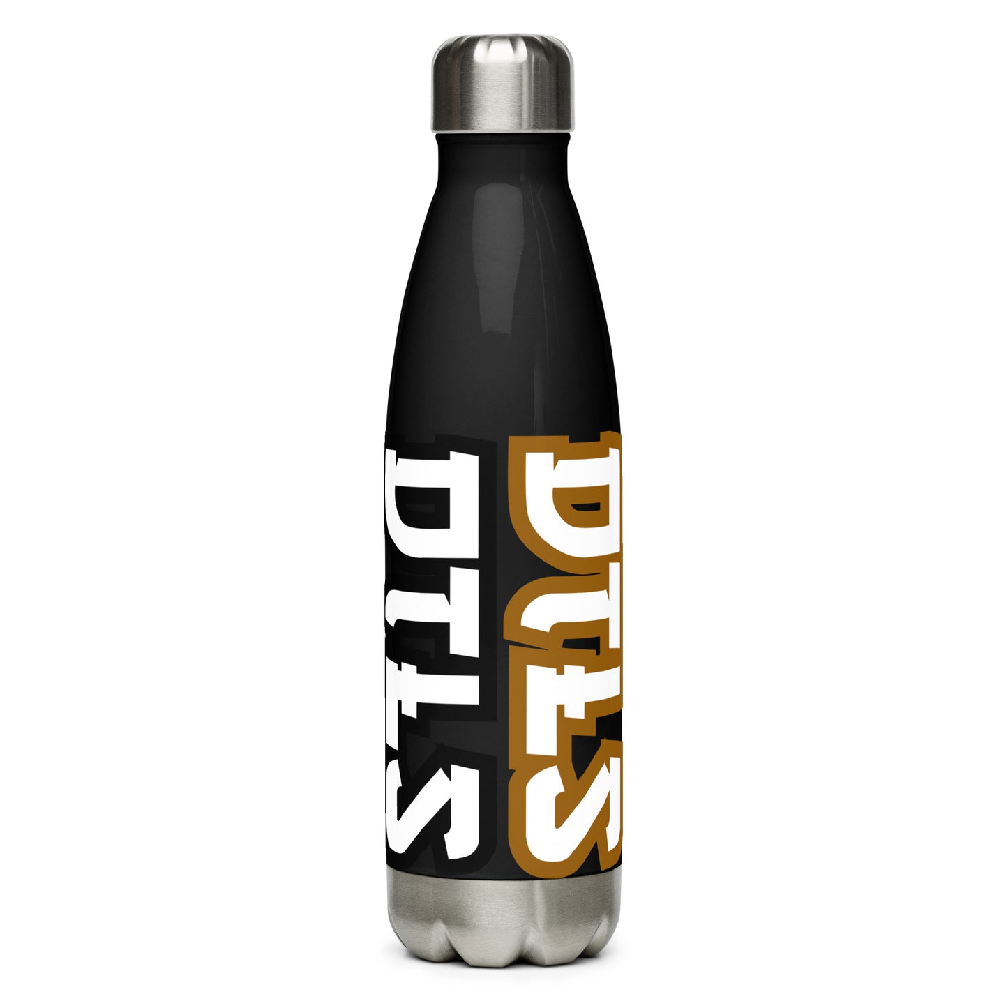 Stainless steel water bottle DTLS logo