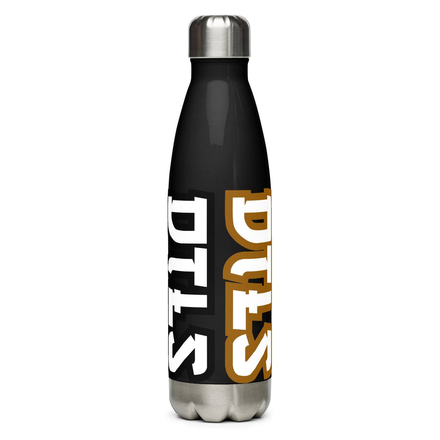 Stainless steel water bottle DTLS logo