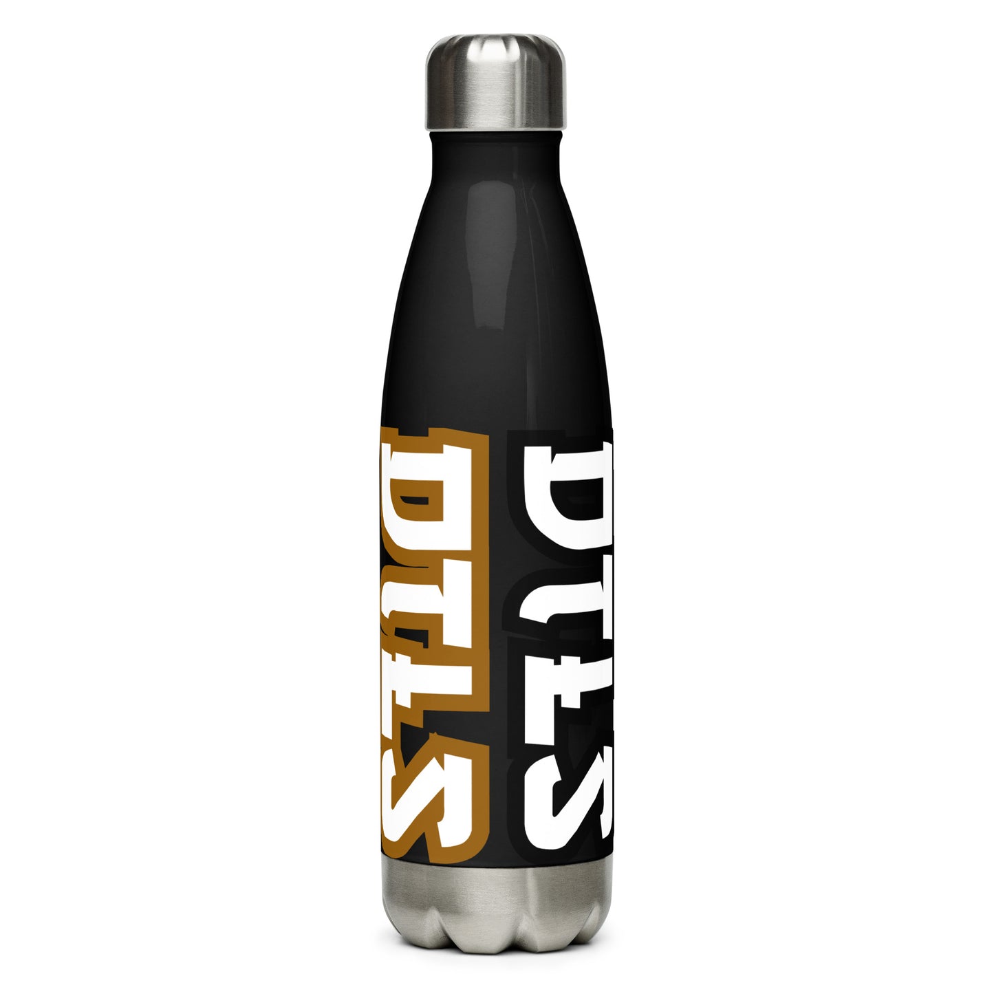 Stainless steel water bottle DTLS logo