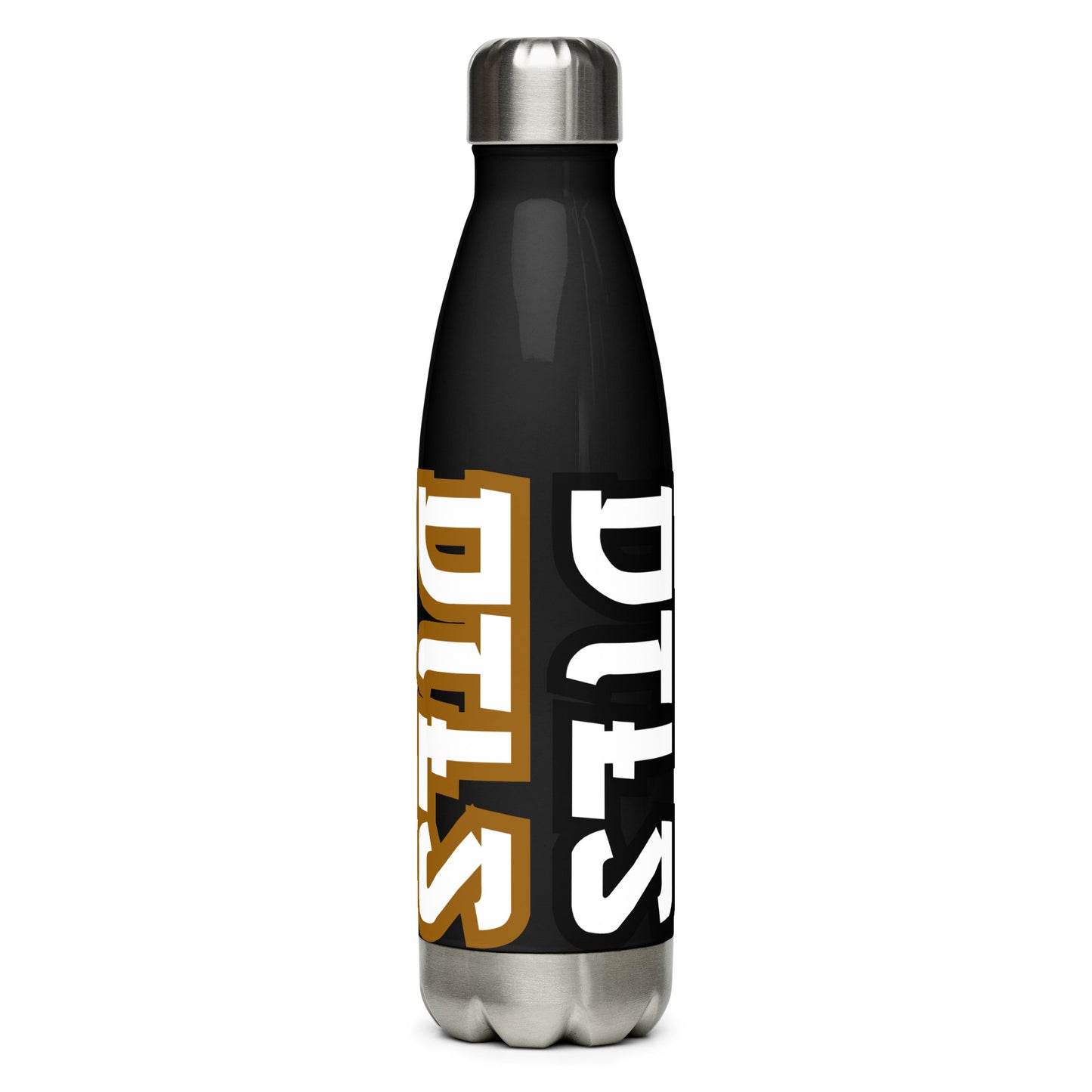 Stainless steel water bottle DTLS logo