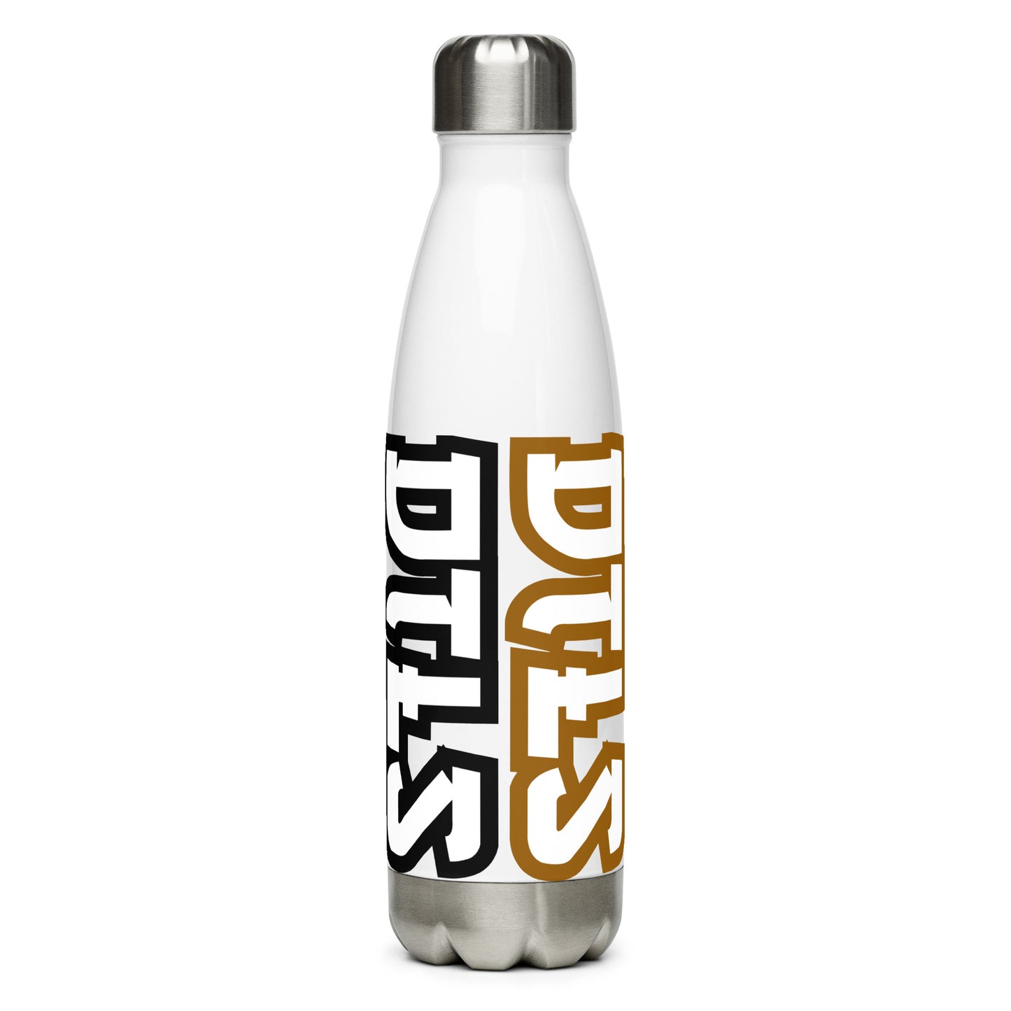 Stainless steel water bottle DTLS logo