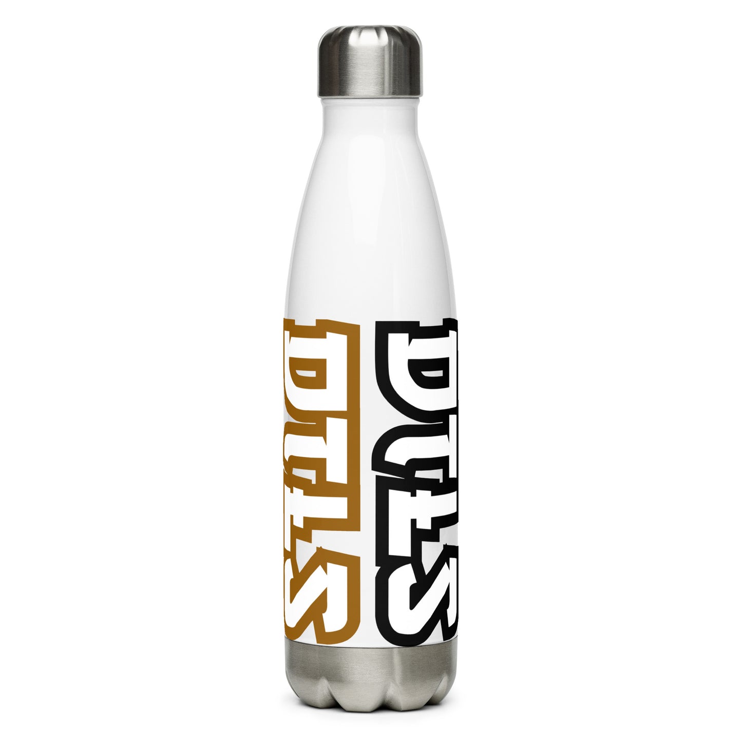 Stainless steel water bottle DTLS logo