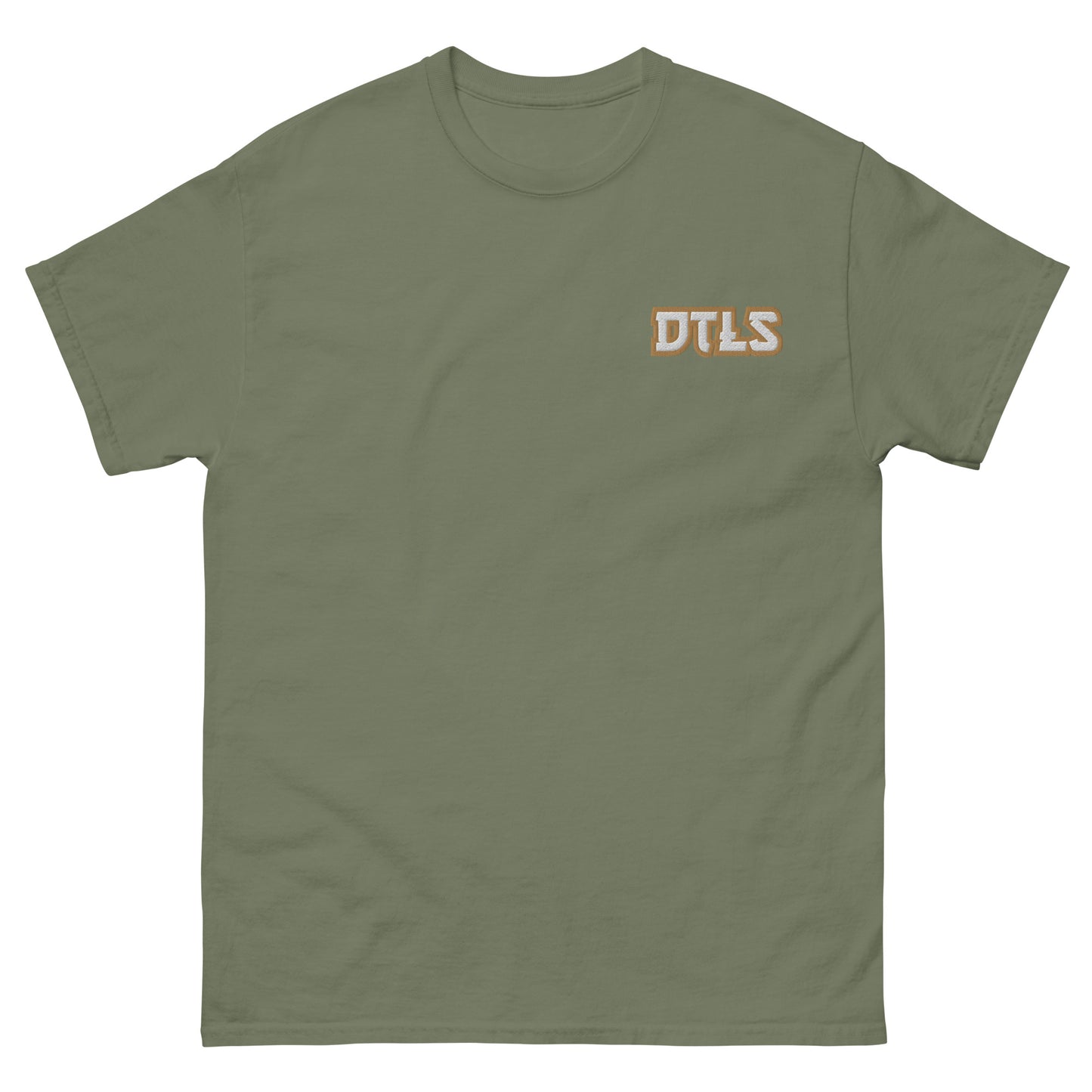 Unisex classic tee embroided DTLS LOGO