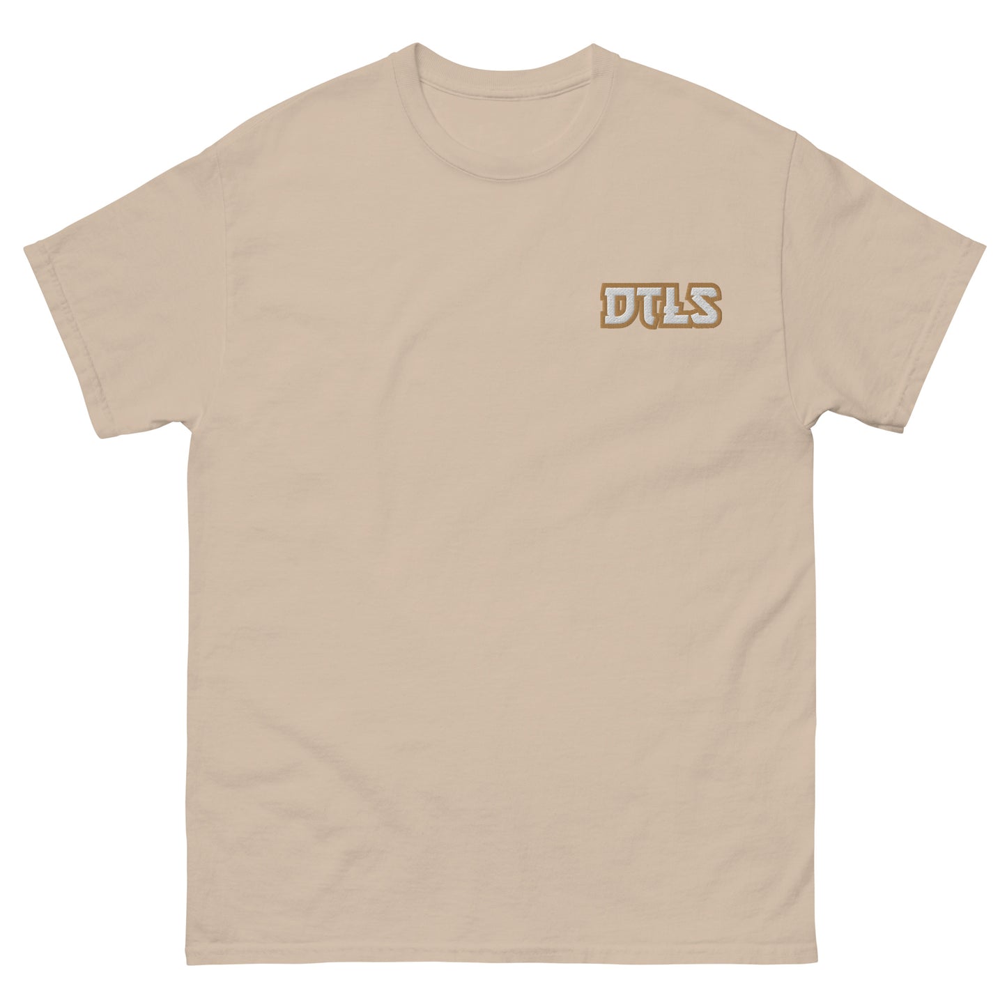 Unisex classic tee embroided DTLS LOGO