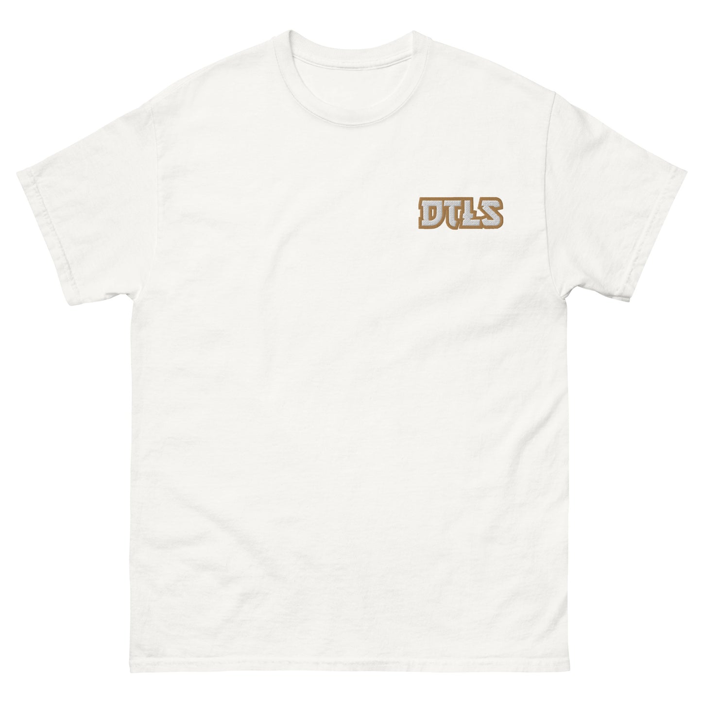 Unisex classic tee embroided DTLS LOGO