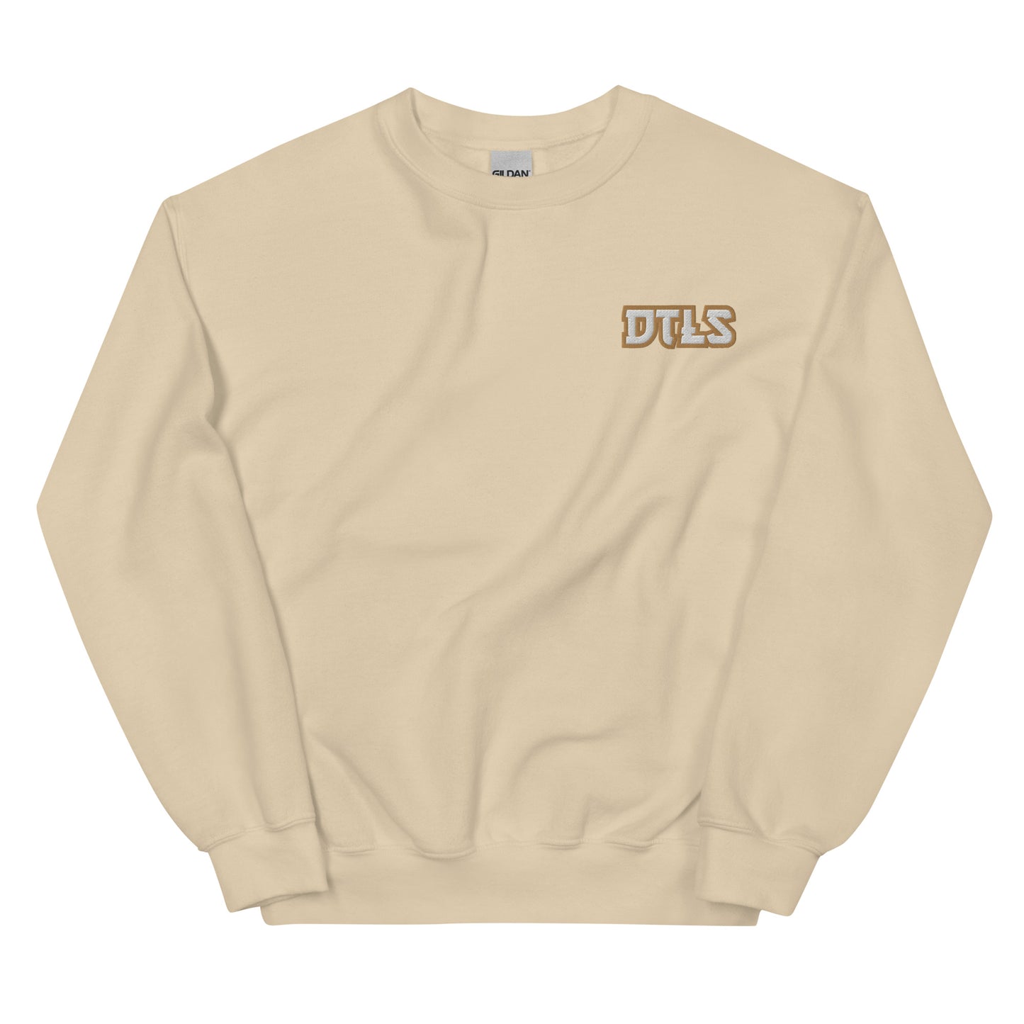 Unisex Sweatshirt embroided DTLS LOGO