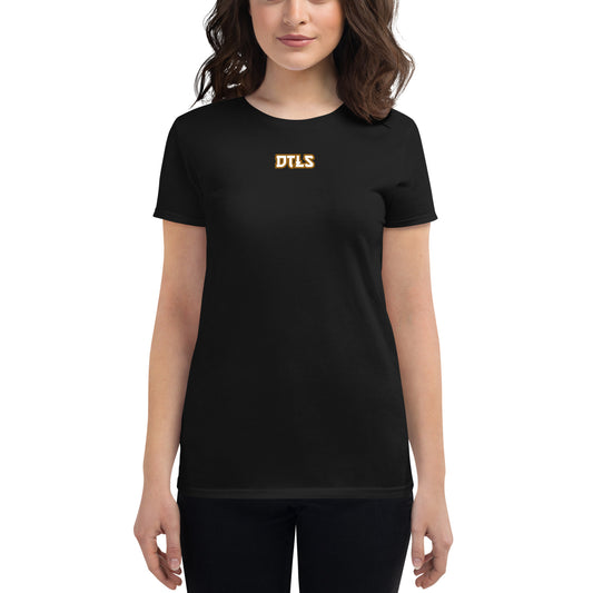 Women's short sleeve t-shirt DTLS logo printed